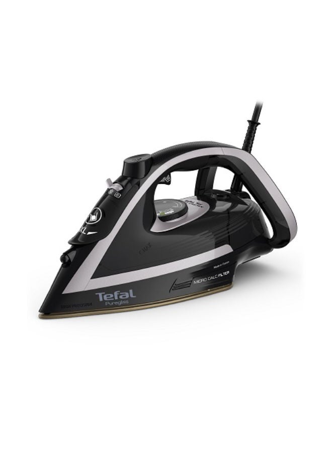 Tefal Puregliss, Iron Steamer, 280 gmin, Calc Collector, Auto-off 270 ml 3000 W FV8082E0 black - Image 1