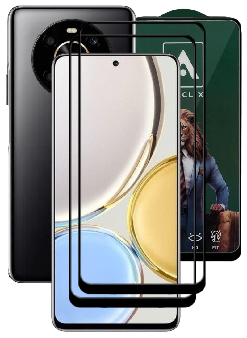 ACLIX 2 Pieces Antistatic ESD Dustproof Premium Quality High Definition Tempered Glass Screen Protector Designed For Honor X9 - Image 1