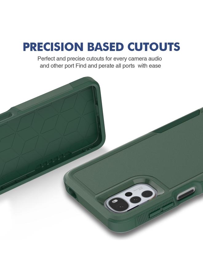اس-توب جراب لهاتف Motorola Moto G22 / E32 2 في 1 PC + جراب هاتف TPU - Image 2