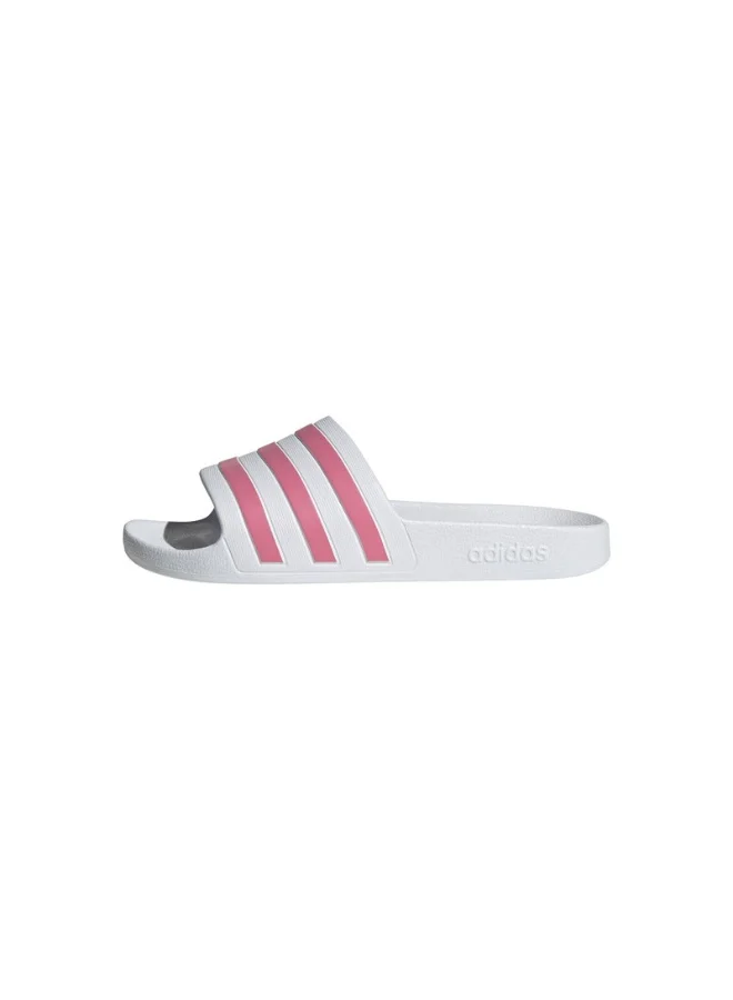اديداس Adidas ADILETTE AQUA White Sportswear For Women 4