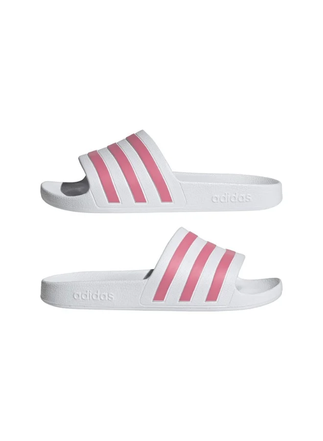 اديداس Adidas ADILETTE AQUA White Sportswear For Women 4