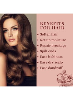 Deve Herbes زيت الكاميليا النقي (كامليا كيسي) درجة علاجية طبيعية معصور على البارد 15 مل  - Image 4