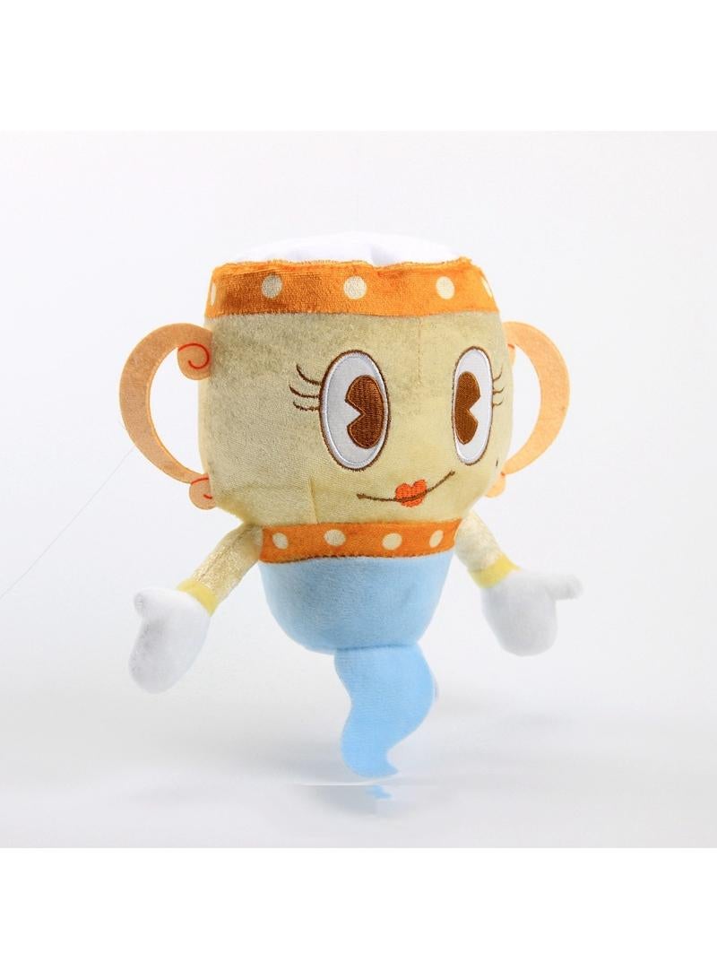 Y&D Cuphead Plush Toy,Super Soft And Huggable Stuffed Doll Of The Cuphead Show,Perfect For Collectors And Gamers Of Cuphead - Image 2
