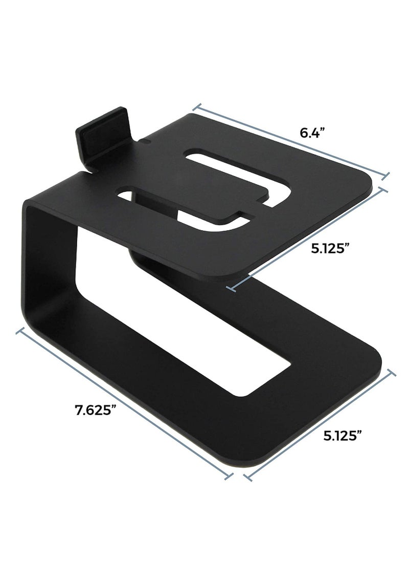 Generic - Desktop Speaker Stand Speaker Stand Monitor Speaker Stand Studio Monitor Stand Small Speaker Booster Speaker Desktop Assembly Table Speaker Stand Metal Bookshelf Watch - Image 1