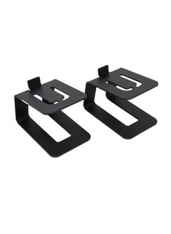 Generic Desktop Speaker Stand Speaker Stand Monitor Speaker Stand Studio Monitor Stand Small Speaker Booster Speaker Desktop Assembly Table Speaker Stand Metal Bookshelf Watch  - Image 2