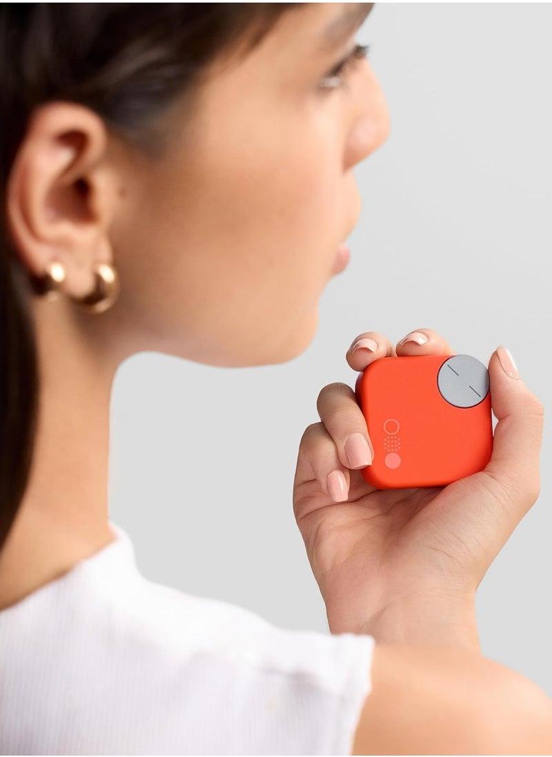ELTRAZONE - Buds Pro 2 True Wireless Earbuds with ChatGPT Integration – Smart ANC 50 dB Noise Cancelling Earphones with Clear Voice Technology 2.0, Spatial Audio, and IP55 Waterproof Rating – Orange – 2025 Latest Version with Long Battery Life and Touch Control - Image 1