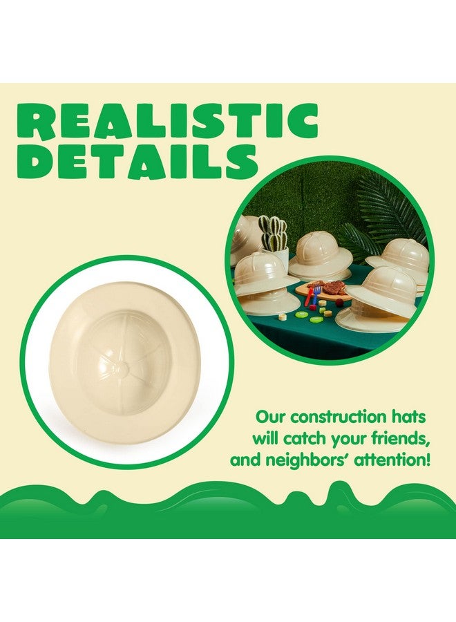 JOYIN 24 Pcs Safari Party Hats,Jungle Theme Animals Explorer Party Hat for Kids Dress Up, Themed Birthday Party and Safari Dress Up - Image 2