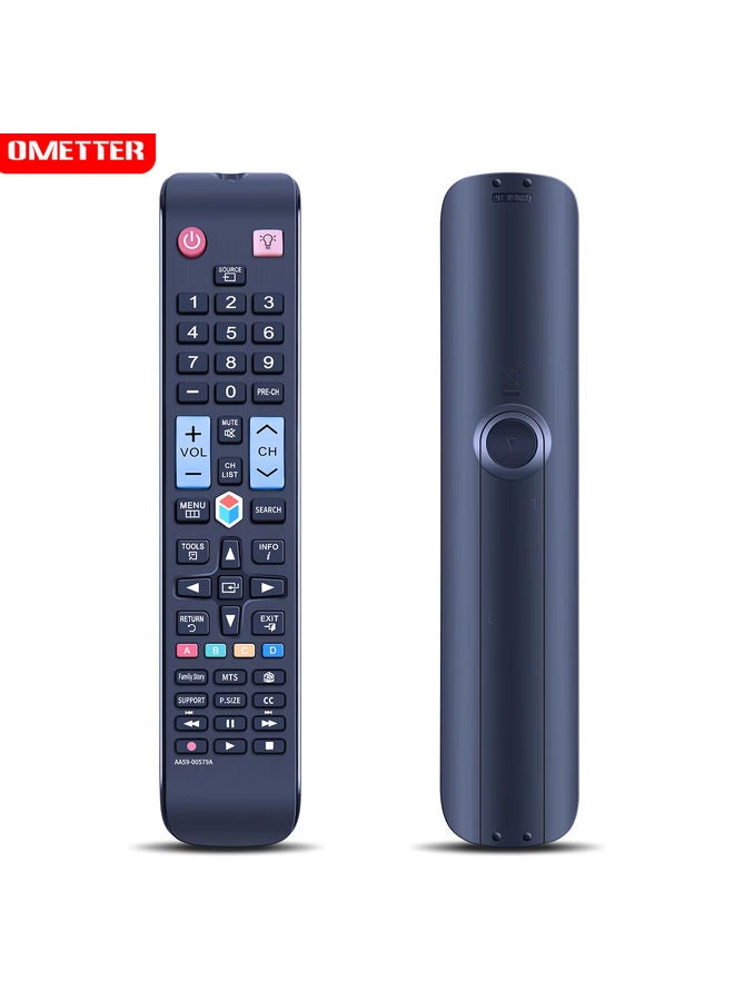 OMETTER Replacement Remote Control For Samsung 3D Smart TV AA59-00619A AA59-00579A UE22ES5000W UE22ES5000WXZG UE22ES5005 - Image 1