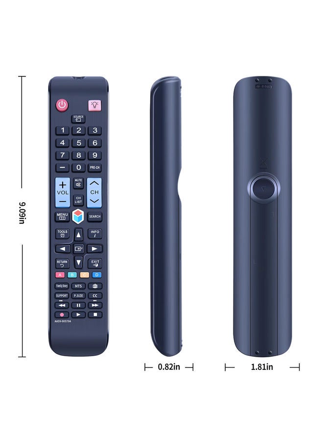 OMETTER Replacement Remote Control For Samsung 3D Smart TV AA59-00619A AA59-00579A UE22ES5000W UE22ES5000WXZG UE22ES5005 - Image 5