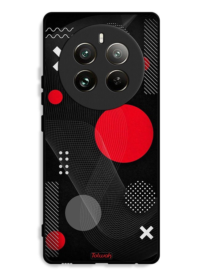 Tolwak غطاء حماية لجهاز Realme 12 Pro 5G بتصميم دائري ومربع - Image 1