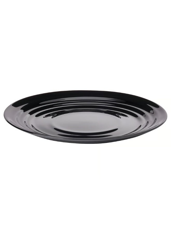Side Plate Black Diameter 19 cm Height 2 cm - Image 1