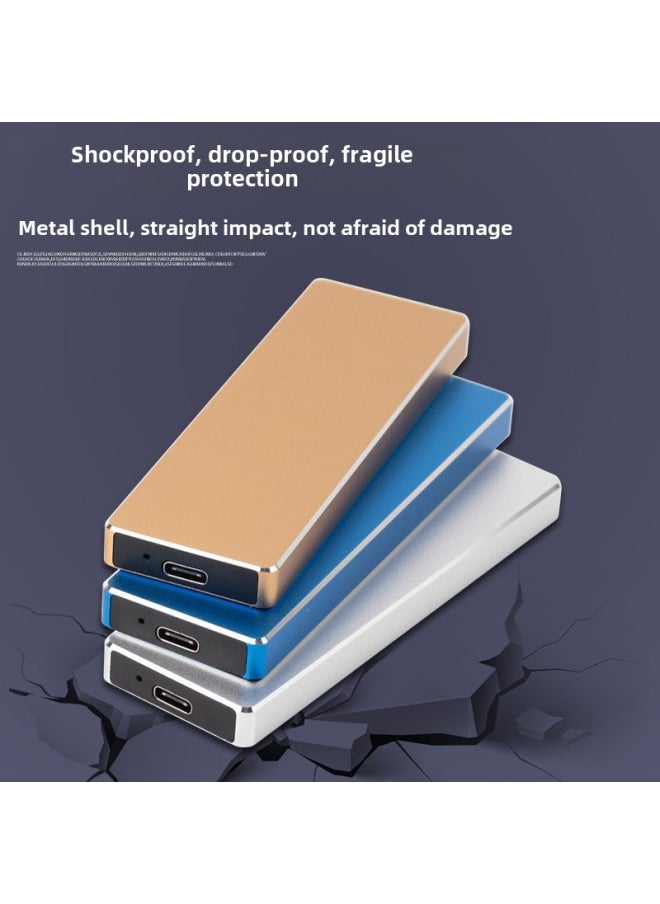 Generic SSD Solid-state Mobile Hard Disk Portable 1TB High-speed Ultra-thin Compact And Large-capacity Portable Mobile Disk-Capacity:4TB (high Speed)-Interface:Golden USB 3.0 (Exclusive)  - Image 4