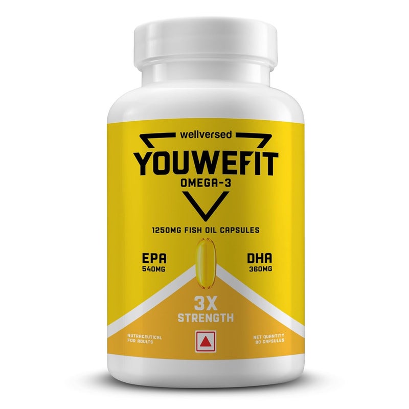 Wellversed YouWeFit Omega Triple Strength (90 caps) - Image 1