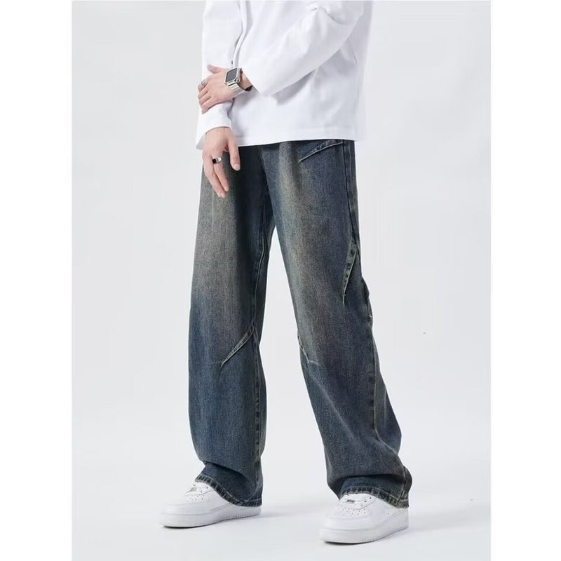 Unisex Casual Daily Denim Jeans - Image 1