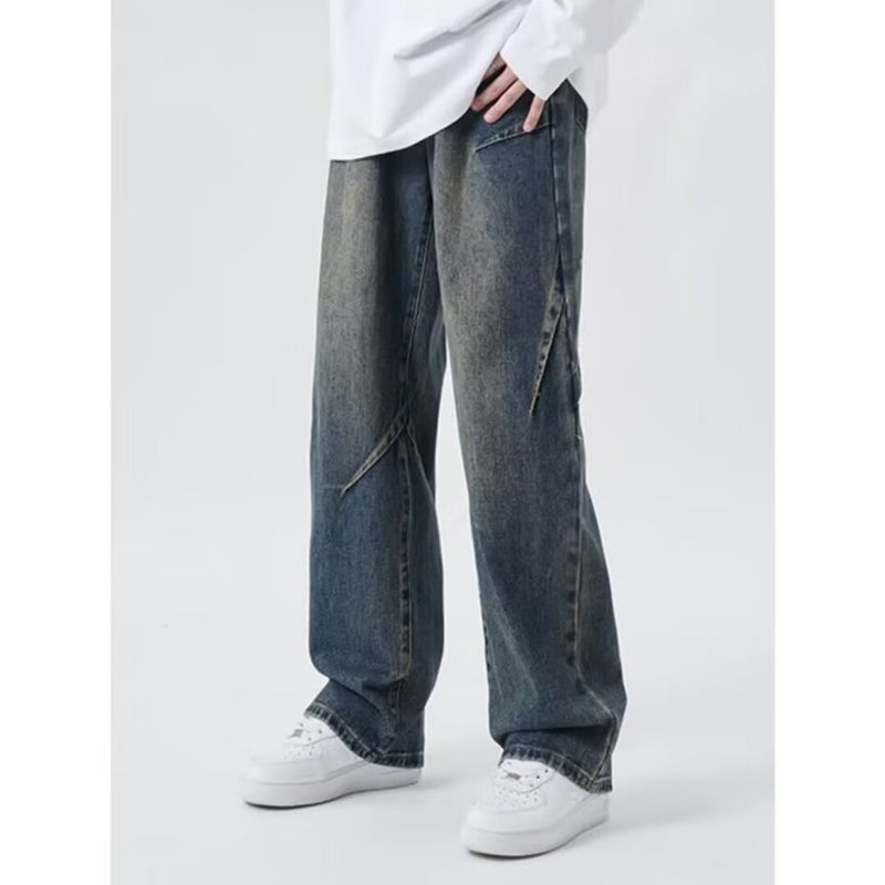 Unisex Casual Daily Denim Jeans - Image 3