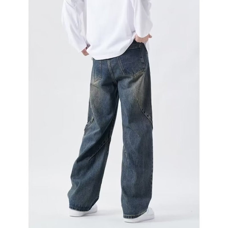 Unisex Casual Daily Denim Jeans - Image 4