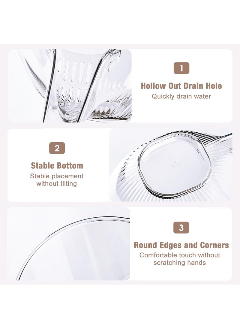 SUPVOX Supvox® Funnel Food Drainer, Kitchen Strainer Basket Mesh Strainers Multi-Functional Drain Basket Removable Plastic Strainer Basket Drain Bowl for Food Fruits Pasta, Vegetable, Fruit, Stew  - Image 4