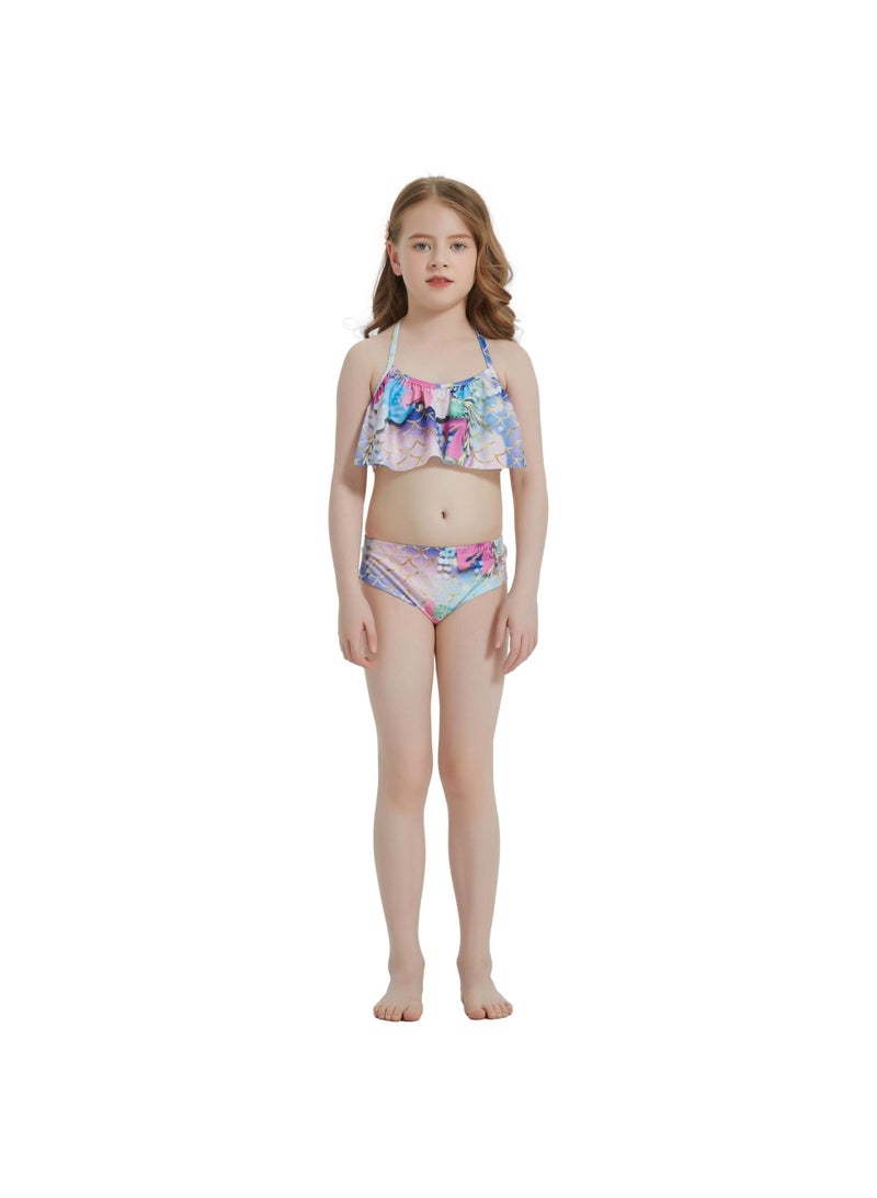 10-Piece Mermaid Tail Swimming Costume Set - Image 2