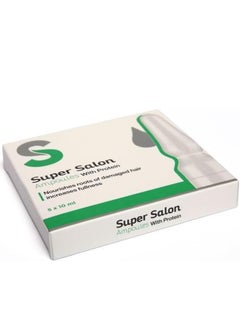 Melano Pharma Super Salon Hair Ampoules with Protein, 5 × 10 ml  - Image 2