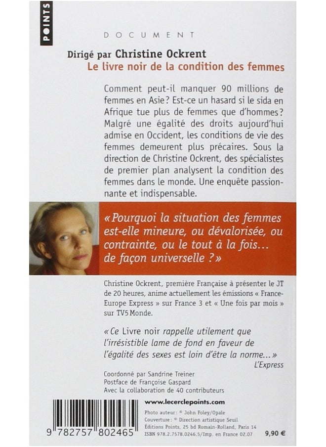 Contemporary French Fiction Livre Noir de La Condition Des Femmes(le)  - Image 2