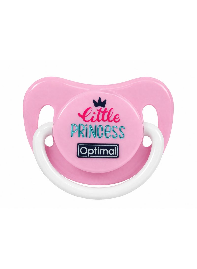 Optimal Silicone Baby Pacifier With Cover  – 6+ Months | Bpa-Free | Assorted - Image 3