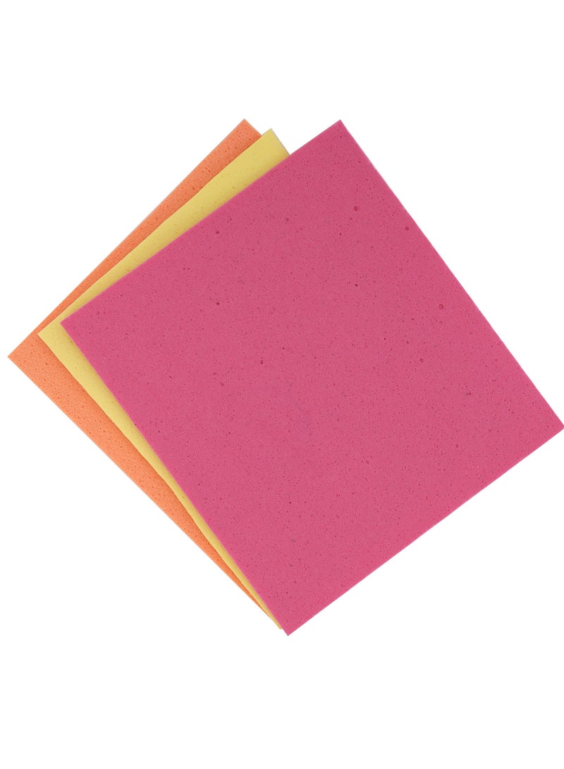 ديلكاسا مجموعة مناشف تنظيف لب الخشب من ديلكاسا DC3021، 3 قطع - Image 1