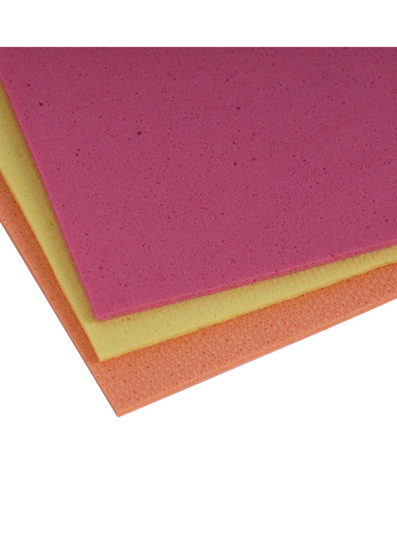 ديلكاسا مجموعة مناشف تنظيف لب الخشب من ديلكاسا DC3021، 3 قطع - Image 2