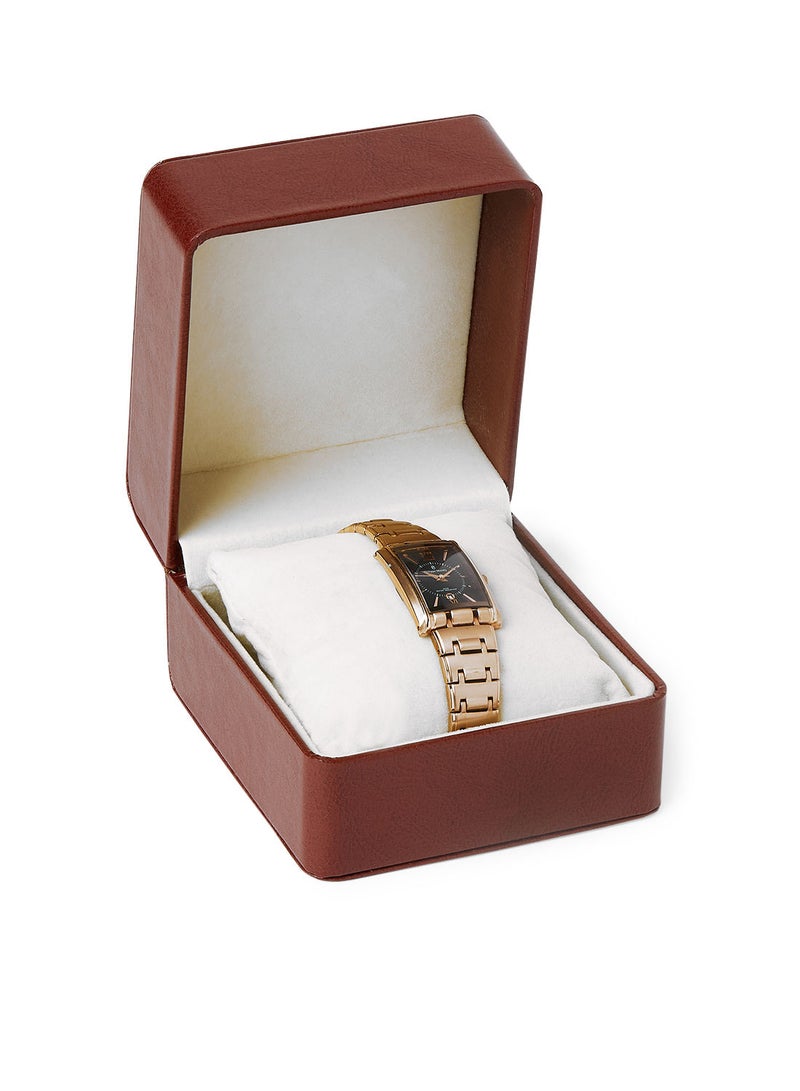 Philippe Moraly of Switzerland Metal Analog Wrist Watch M1134RB - 24.5mm - Rose Gold - Image 5