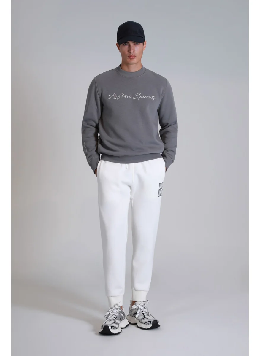 Lufian Loved Men's Sweatshirt Off White