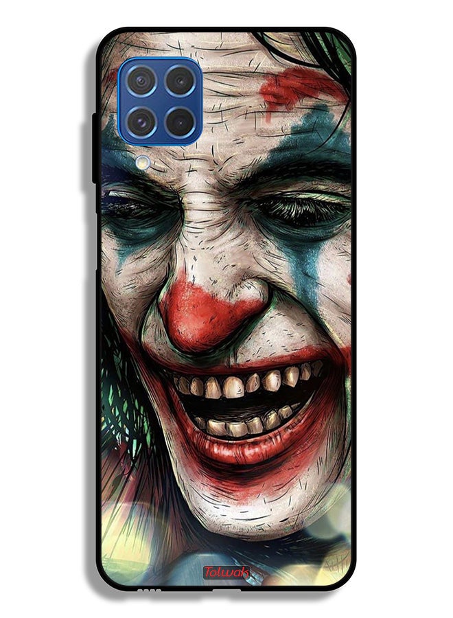 Tolwak Samsung Galaxy F62 Protective Case Cover Joker Laughing Face - Image 2