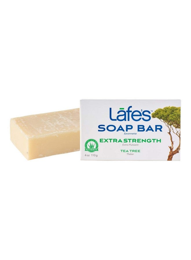 Natural Body Care Extra Strengthtea Treesoap Bar Cold Pressed Vegan Nourishing Bar Soap (4Oz)