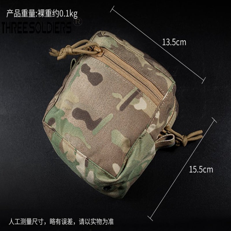 Real Cs Tactical Vest Molle Plus Gp Small Miscellaneous Bag Outdoor Sports Running Storage Waist Bag - Image 4