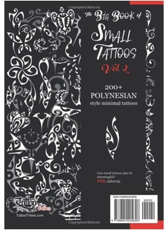 The Big Book of Small Tattoos - Vol.2: 200 small Polynesian tattoos for women and men  - Image 2