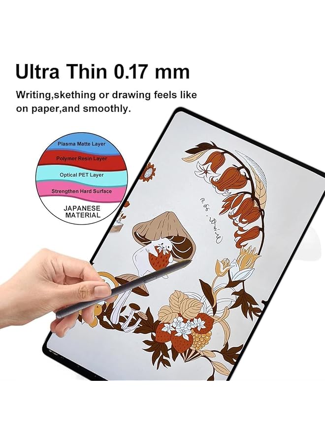 erorex 2 Pack Tablet Paper Film Compatible With Honor Pad X8A 11Inch Paper Screen Protector 11 Inch 2024 Released Like Paper Write Draw Soft Film Anti Scratch No Bubble 11 Inch - Image 5