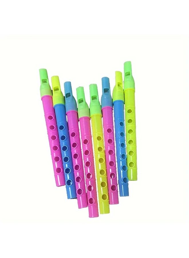 25Pcs Random Colors PVC Beginner Flute Toy Set Holiday Birthday Carnival Gift - Image 4