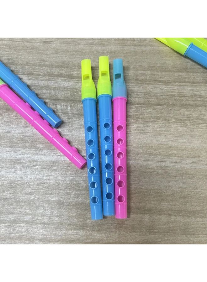 25Pcs Random Colors PVC Beginner Flute Toy Set Holiday Birthday Carnival Gift - Image 3