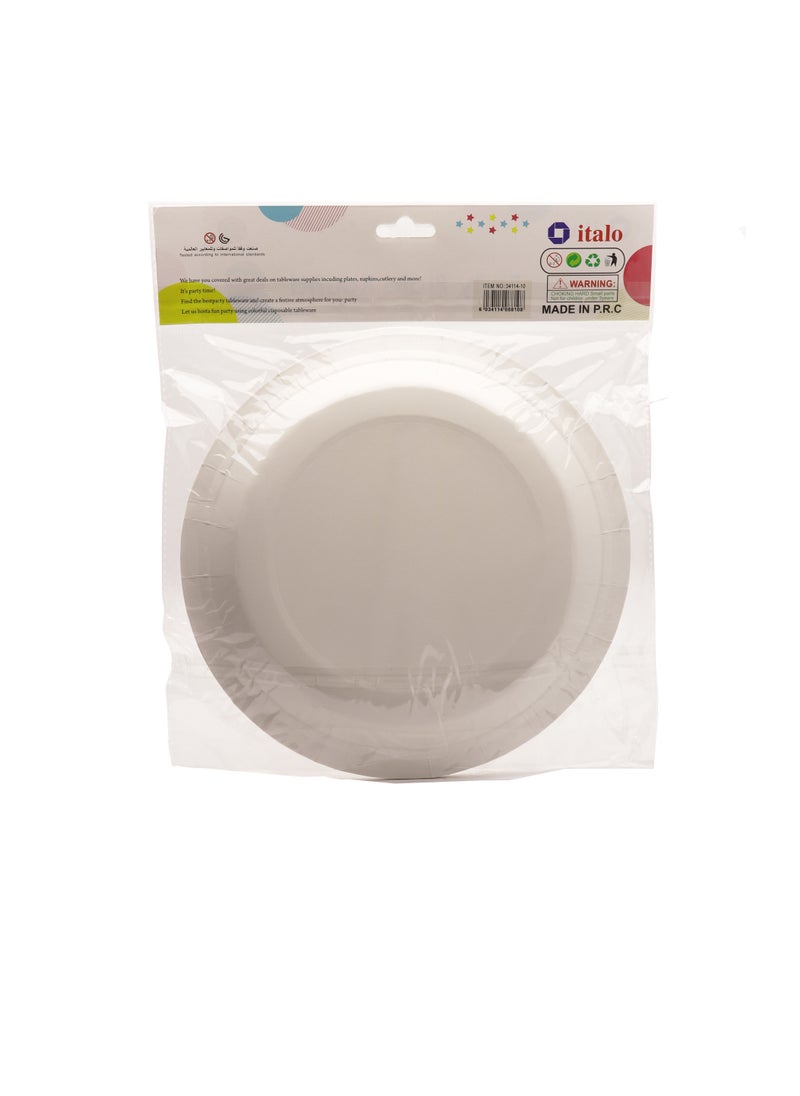 ITALO 6-Piece Printed Party Plate Set 9 inch  - Image 3