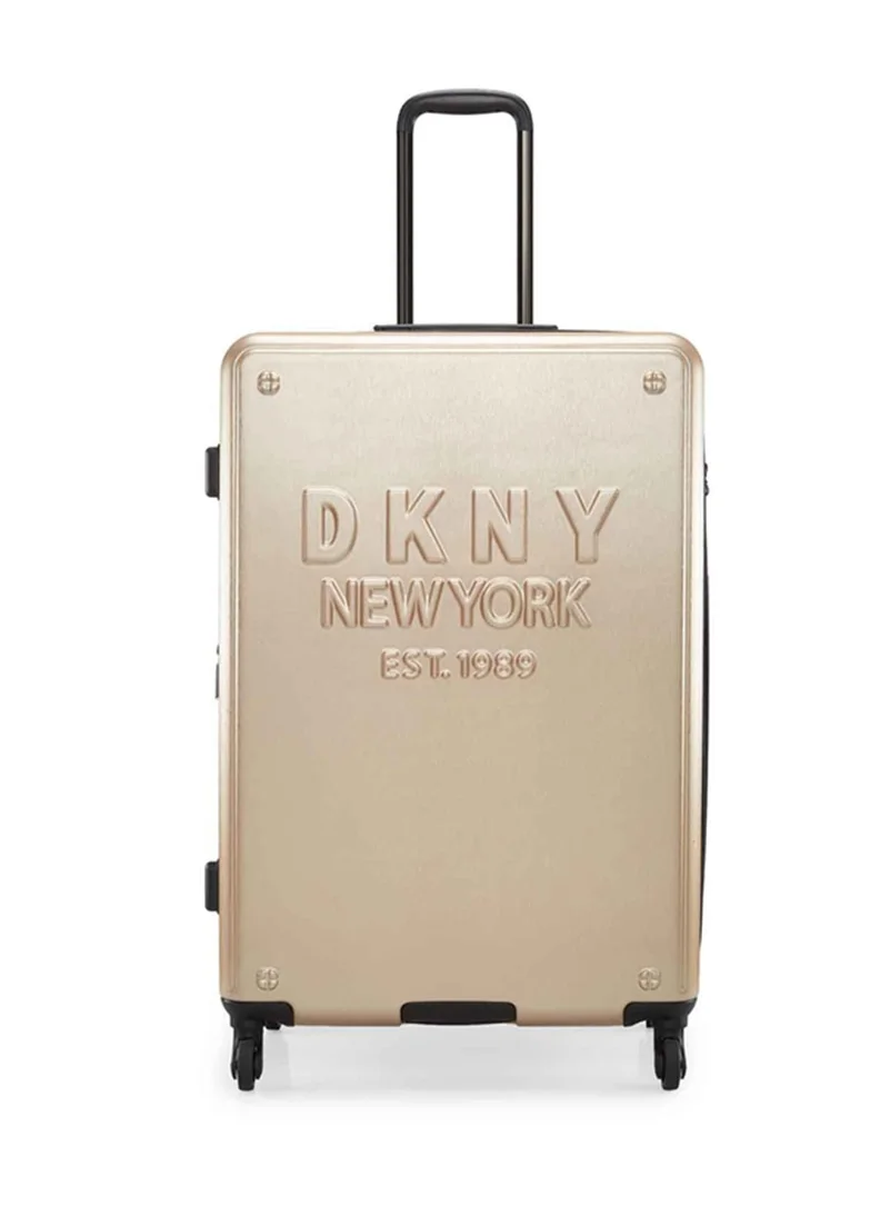 DKNY Dkny New Yorker Hardside Luggage on Wheels for Unisex | Ultra Lightweight ABS on with Spinner Wheels 4 Color Champagne