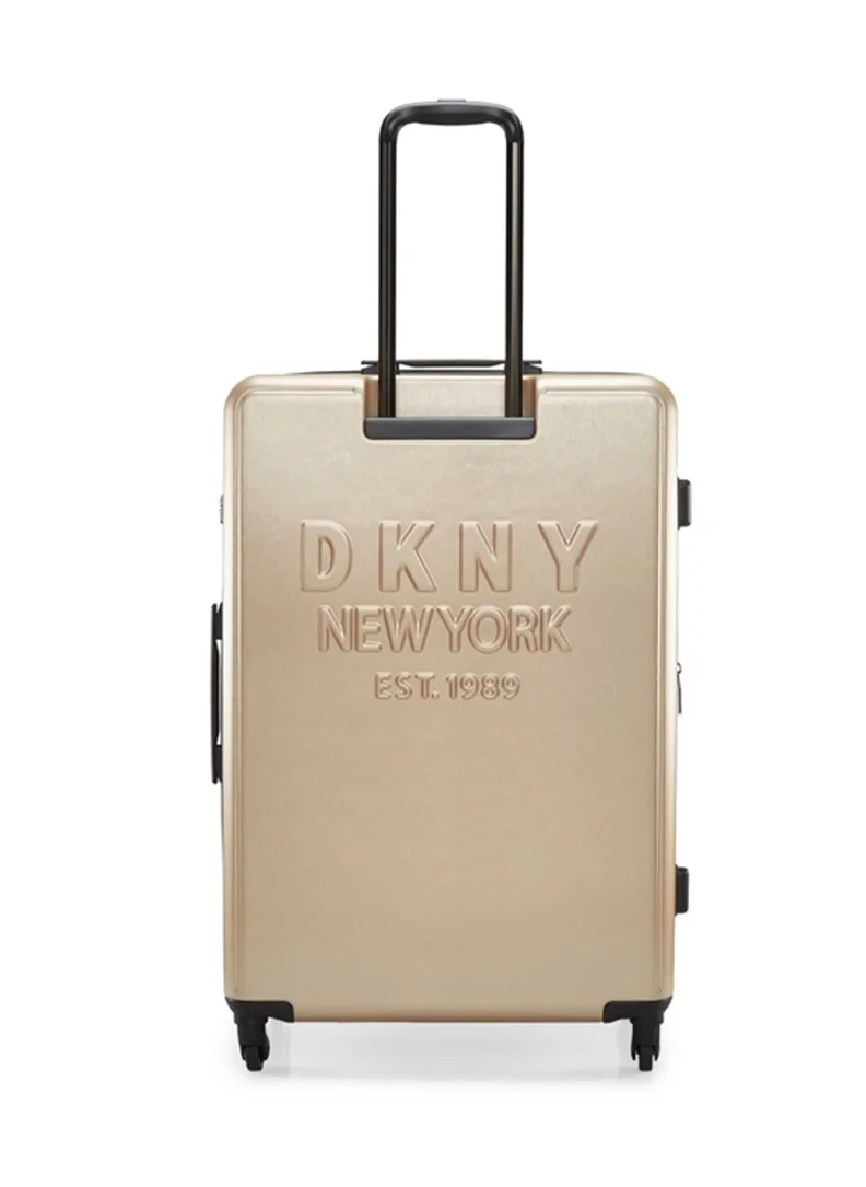 DKNY Dkny New Yorker Hardside Luggage on Wheels for Unisex | Ultra Lightweight ABS on with Spinner Wheels 4 Color Champagne