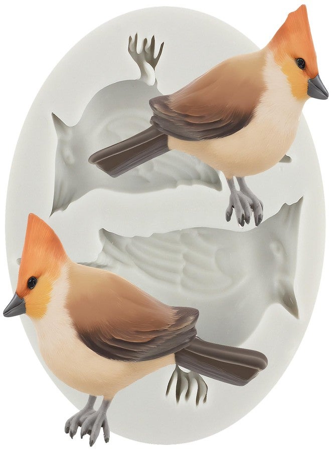 YANQINMS 3D Bird Cake Fondant Molds Bird Silicone Mold For Sugar Cake Decorating Cupcake Topper Candy Chocolate Gum Paste Polymer Clay - Image 1