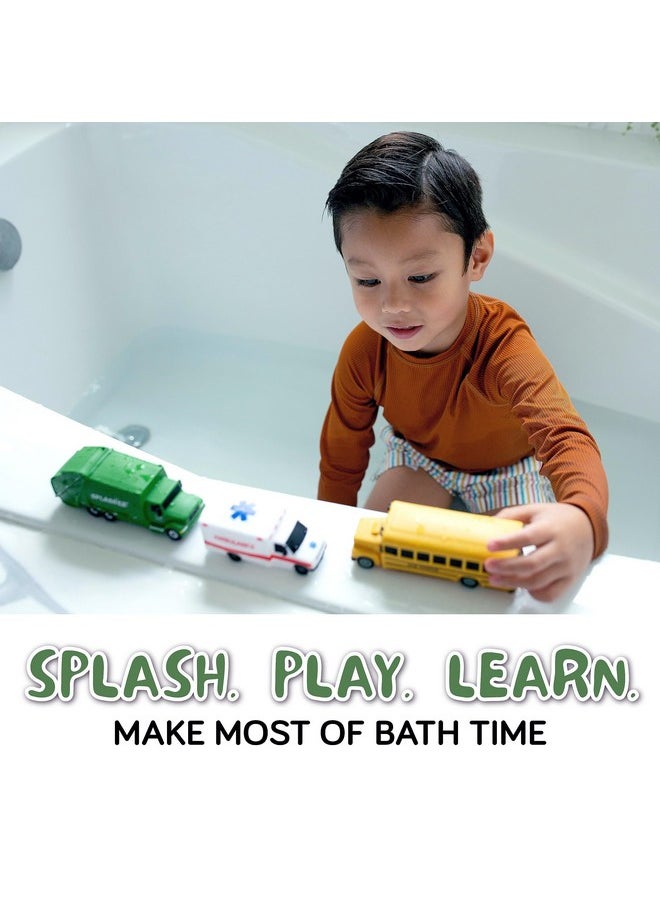 SplashEZ Mold Free Bath Toys For Babies & Toddlers, No Hole Bath Toys, Non Squirting Bath Toys No Mold For Tub, Beach, Pool, Safe, Fun Infant Baby Bath Toys No Holes 0 1 3 6 12 18 Months, 3  - Image 3