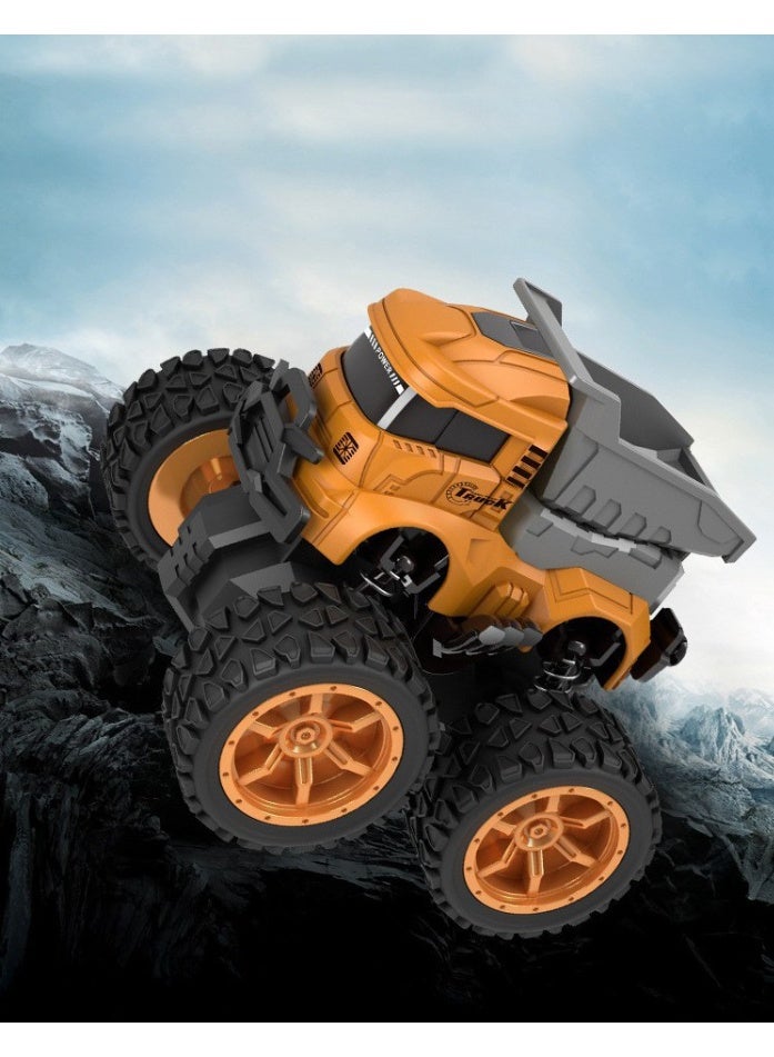 هالامودو 【4 قطع شاحنات إنشاءات بقوة القصور الذاتي】 ألعاب سيارات إنشائية للأطفال | شاحنة خلاط/شاحنة تفريغ/حفارة/رافعة بتصميم واقعي | ألعاب تعليمية للأولاد والبنات من عمر 3 سنوات | مادة ABS متينة وآمنة بدون رائحة | نظام دفع أمامي وانزلاق خلفي | حواف ناعمة ومستديرة | مفاصل متحركة لمزيد من المتعة | تنمية القدرات المعرفية + المهارات العملية + المهارات الاجتماعية | تصميم صديق للبيئة لا يحتاج بطاريات - Image 2