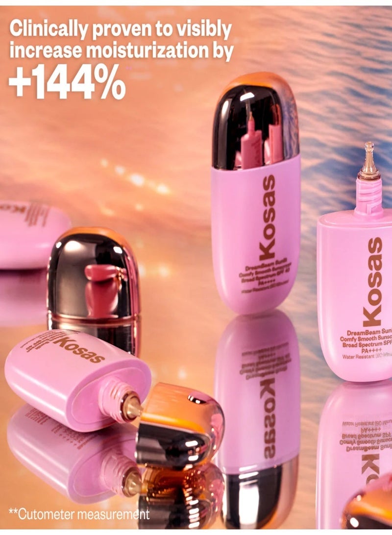 Kosas DreamBeam SPF 40 PA Mineral Sunscreen – Hydrating, Skin Tone Enhancing | 40ml - Image 4