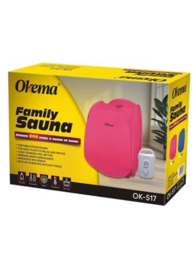 Complete Family Sauna Bath System Model OK-517