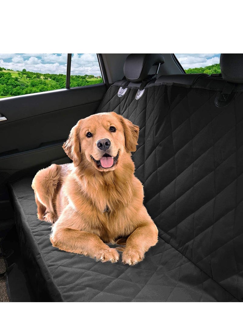 Dog Car Seat Protector Cover Hammock Pets Goout Home Tripe Waterproof Scratch Proof Nonslip Durable Soft Back Seat Covers for Cars Trucks and SUVs - Image 1