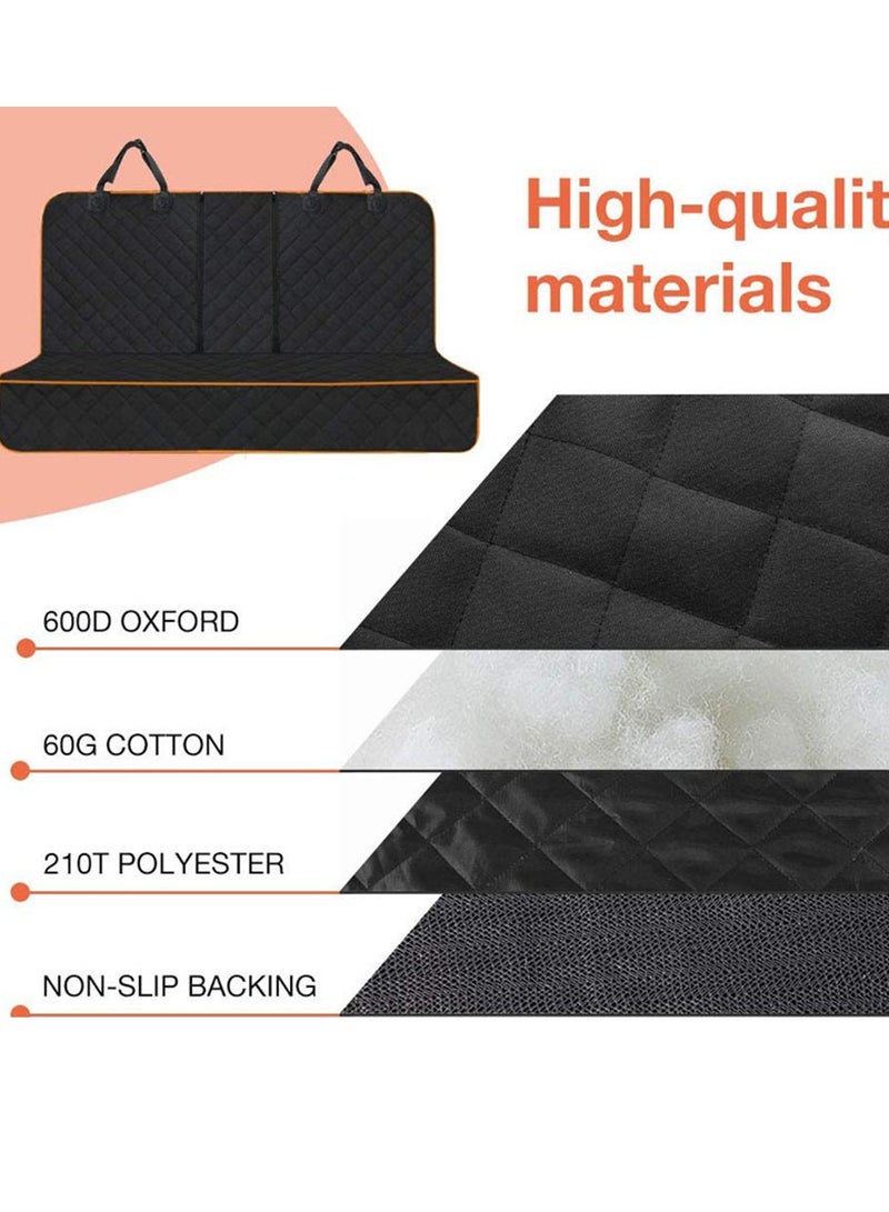 Dog Car Seat Protector Cover Hammock Pets Goout Home Tripe Waterproof Scratch Proof Nonslip Durable Soft Back Seat Covers for Cars Trucks and SUVs - Image 5