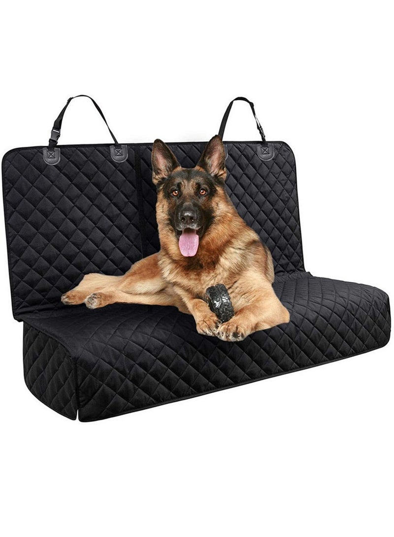 Dog Car Seat Protector Cover Hammock Pets Goout Home Tripe Waterproof Scratch Proof Nonslip Durable Soft Back Seat Covers for Cars Trucks and SUVs - Image 2