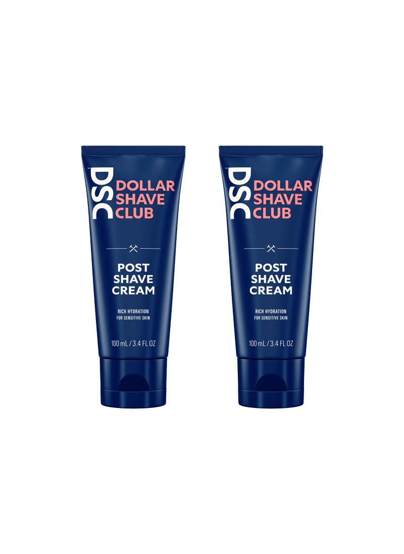 DOLLAR SHAVE CLUB - Dollar Shave Club | Post Shave Cream 3.4 ounce (2 Pack) | Hydrating Post Shave Lotion - Image 1