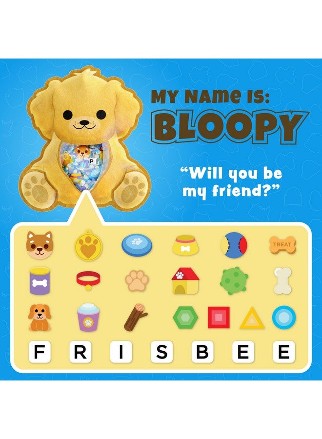 Vango BIZYBOO - The Original Seek & Find Plush - Hidden Object Search Problem Solving Educational Matching Game for Kids 2 and Up (Bloopy) - Image 2