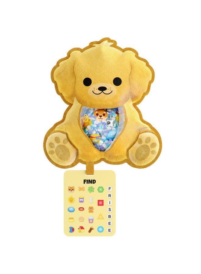 Vango BIZYBOO - The Original Seek & Find Plush - Hidden Object Search Problem Solving Educational Matching Game for Kids 2 and Up (Bloopy) - Image 1